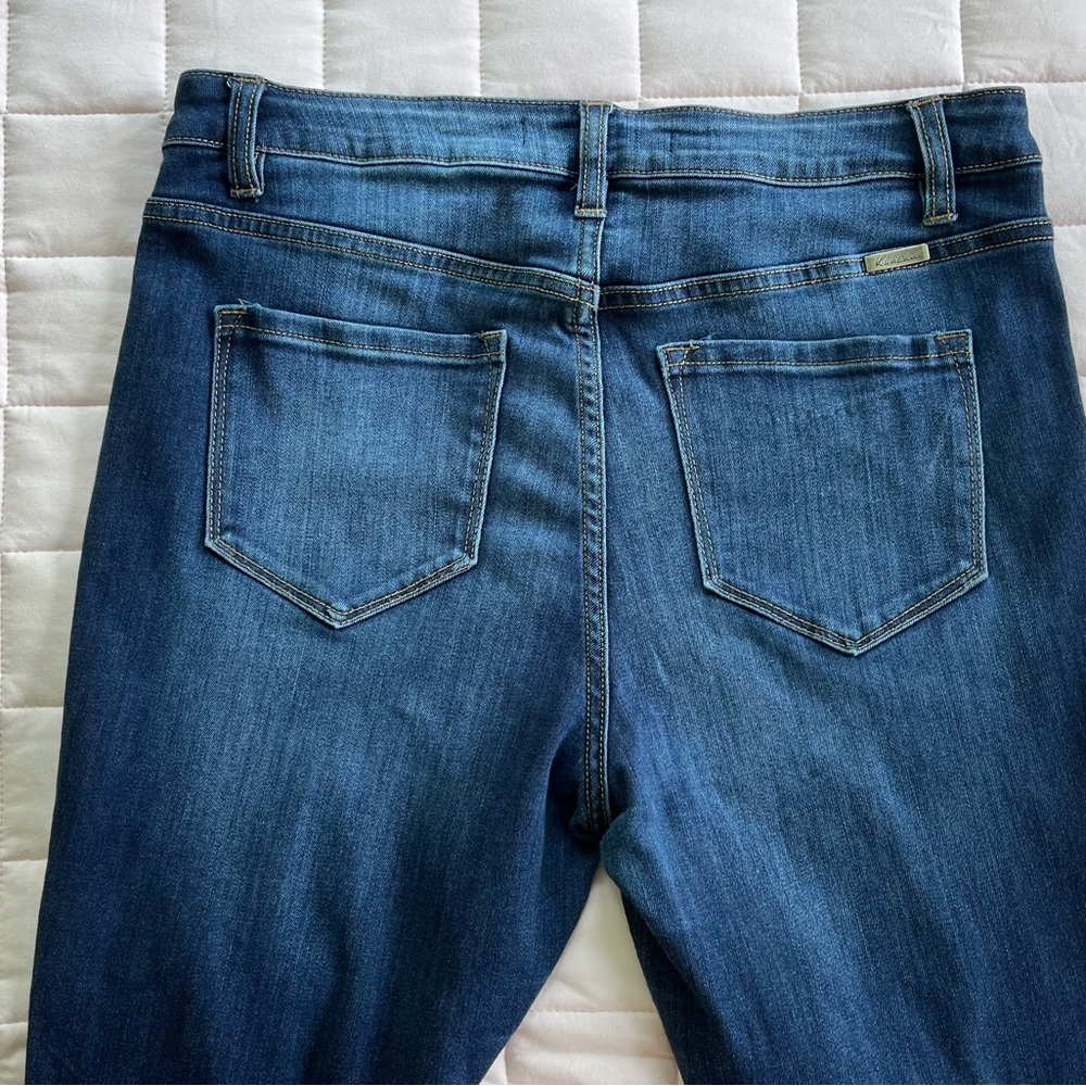 KanCan Curvy Dark Wash Curvy Denim Jeans Estillo Size 13/30 - Picture 5 of 16